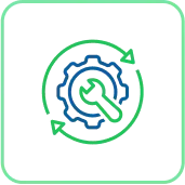 10 years maintenance icon